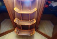 bateau à voile bavaria 46 cruiser voilier salon intérieur escaliers 1